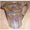 Image 1 : Late Panelled Grape Stained Pitcher ca1890 #1798377
