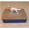 Image 1 : ENGLISH Setter VIENNA Bronze STYLE Dog on BOX #1798425