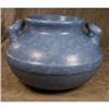 Image 1 : RUMRILL Indian VASE Pot BLUE 2 Handles VINTAGE #1798431