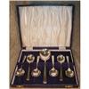 Image 1 : SHEFFIELD Trifle SPOONS & Server S.P. BOXED Set#1798524