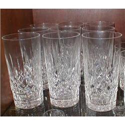 Waterford LISMORE Tumblers SET of 8 Glasses #1798554