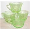 Image 1 : Four Green Number 704 Windows Border Cups #1798594