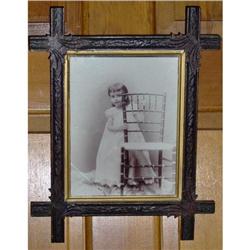 Victorian Oxford-Framed Photograph of a Young #1798761