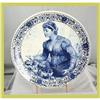 Image 1 : Blue Delft Plate Transferware Perugini Chemkefa#1798911