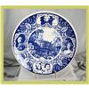 Image 1 : Blue Delft Plate Transferware Chemkefa Bastille#1798912