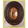 Image 1 : Antique French Religious Crucifix Framed Convex#1798945