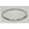 Image 1 : Sterling Silver Bangle Sku2766 #1799239