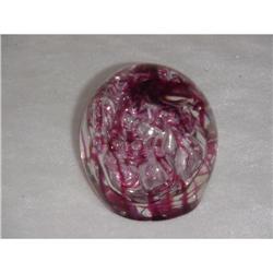 Purple Glass Paperweight Sku1552 #1799246