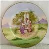Image 1 : Limoges "Two Maidens in the Garden" Plate  #1799577