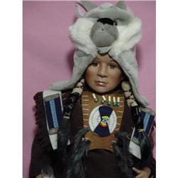 24" INDIAN W/ WOLF HEADGEAR, MINT #1799742