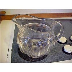 Heisey Pitcher,pot belly,water or milk pitcher #1799771