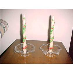 Candlewick Candle Holders, Fluted or crimped #1799801