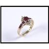 Image 1 : Ruby 14K Yellow Gold Ring #1821392