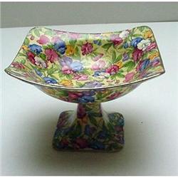 RWC Royal Winton Chintz Sweet Pea Footed Nut  #1821465