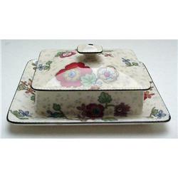 Crown Ducal Beaumont Chintz Covered Sardine #1821470