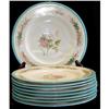 Image 1 : Set  9 signed 19th century hand painted English#1821612