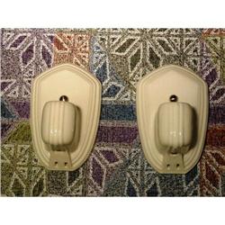 art deco porcelain  sconces #1821754