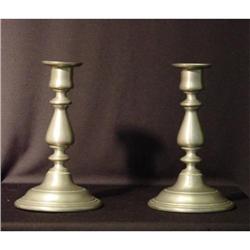 Pewter cndlestick. #1821757