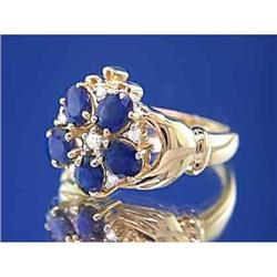 Sapphire and diamond ring #1821840