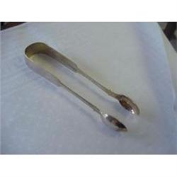 Exquisite  Sterling Victorian Sugar Tongs #1821877