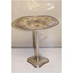Art Nouveau Sterling Silver Compote Engraved #1821884