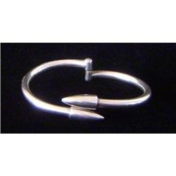 Mexican Sterling Hinged Bracelet #1821903