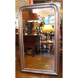 Louis Philippe Silver Leafed Mirror #1831873