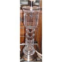 Pair of Cut Glass Table Lamps #1832277