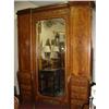 Image 1 : FRENCH 19THC. BRONZE MTD. ARMOIRE #1832366