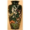 Image 1 : Japanese Cloisonne Vase with Underglaze Design #1832569