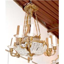 French Empire Chandelier  7L #1832728