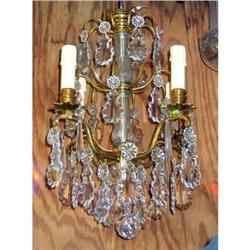 Small 4  lights French Bronze chandelier (b) #1832735