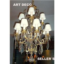 12 Lights French Baccarat bronze crystal #1844092