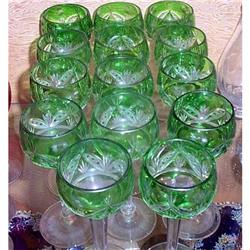 Beautiful set of 14 cups, made by French #1844100