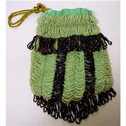 1920's FLAPPER Style Beaded Purse #1844129