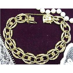 1940 Gold Link Ladies Bracelet  #1844132