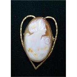 Beautiful CAMEO BROOCH/PENDANT #1844141
