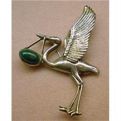 ONE of the KIND LARGE SILVER BROOCH #1844143