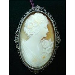 SUPERB  LARGE CAMEO-BROOCH/PENDANT SIGNED #1844159