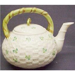 LOVELY IRISH BELLEEK TEA POT #1844160