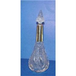 ANTIQUE CUT CRYSTAL / STERLING PERFUME  #1844162