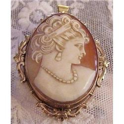 MUSEUM QUALITY CAMEO BROOCH/PENDANT #1844174