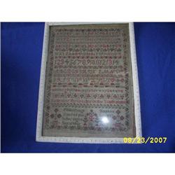 Large Cross-stitch Sampler #1844233
