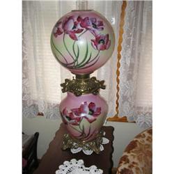 HAND PAINTED  GWTW LAMP #1844247