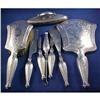 Image 1 : Stunning Large sterling silver DRESSER SET #1844256