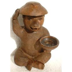 BEAR WITH OPENING HAT & CIGARETTE CASE .       #1844268