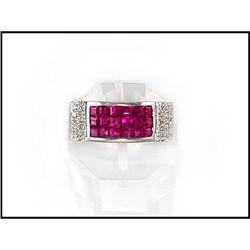 WORLD CLASS RUBY DIAMOND RING WAS $1400.00 #1844390