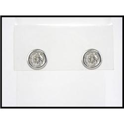 BRILLIANT .80 CARATS DIAMOND EARRINGS WERE #1844428