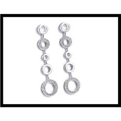 14K WG Diamond Earrings #1844437