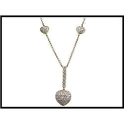 TRILOGY DIAMOND HEART NECKLACE WAS $1200.00 #1844453